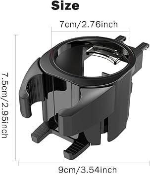 حامل هاتف وأكواب للسيارة متعدد الوظائف الدوار - Porte gobelet avec support téléphone 2 en 1 حامل المشروب و مثبت الهاتف في السيارة Support téléphone voiture prix Algérie