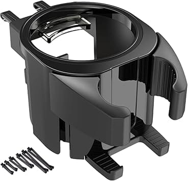 حامل هاتف وأكواب للسيارة متعدد الوظائف الدوار - Porte gobelet avec support téléphone 2 en 1 حامل المشروب و مثبت الهاتف في السيارة