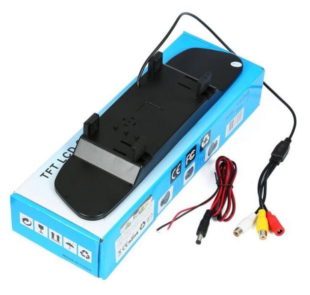 مرآة الرؤية الخلفية للسيارة و شاشة الكاميرا مرآة الرؤية الخلفية للسيارة و شاشة الكاميرا