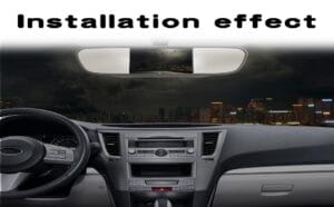 مرآة الرؤية الخلفية للسيارة و شاشة الكاميرا مرآة الرؤية الخلفية للسيارة و شاشة الكاميرا Almedala