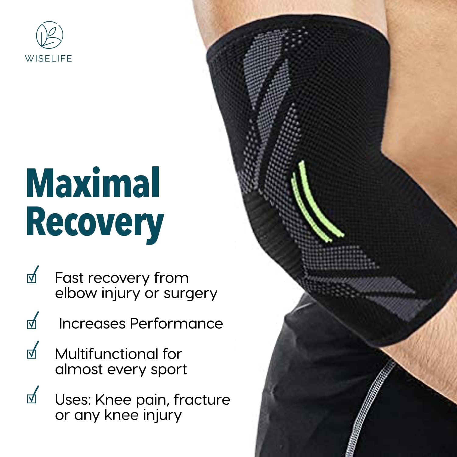 داعم كوع اليد الطبي المريح 2 - Protège coude et bras elastiqué داعم كوع اليد الطبي المريح - Protège coude et bras elastiqué