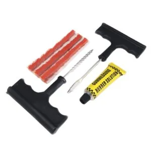 أدوات تصليح العجلات السيارات و المركبات - kit reparation pneu voiture et tous véhicules