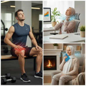 كمادة جل لآلام الظهر والركب و الجسم