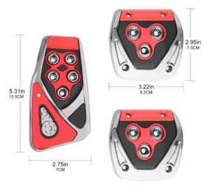 دواسة سيارة مانعة للانزلاق للأمان أثناء القيادة 3 قطع