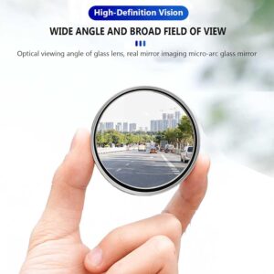 مرآة النقطة العمياء للسيارات رأية أوسع و أشمل 2 قطع مرآة النقطة العمياء للسيارات رأية أوسع و أشمل 2 قطع