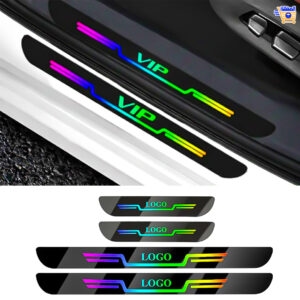 واقي عتبة باب السيارة الاحترافي 4 قطع