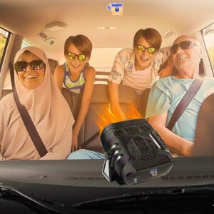 مبرد و مسخن السيارة عالي الأداء و مزيل الضباب ودّع الزجاج المتجمد لسيارات مبرد و مسخن السيارة عالي الأداء الأصلي – مزيل الضباب السريع 3 في 1