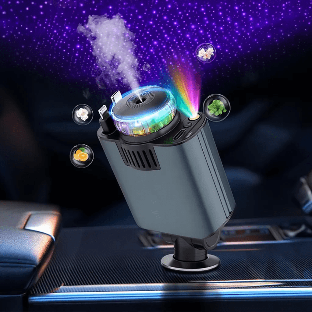 شاحن سيارة قابل للسحب أصلي , لمسة فاخرة داخل سيارتك - Starlight Automobile Chargers 5 in1 شاحن سيارة قابل للسحب أصلي , لمسة فاخرة داخل سيارتك - Starlight Automobile Chargers 5 in1